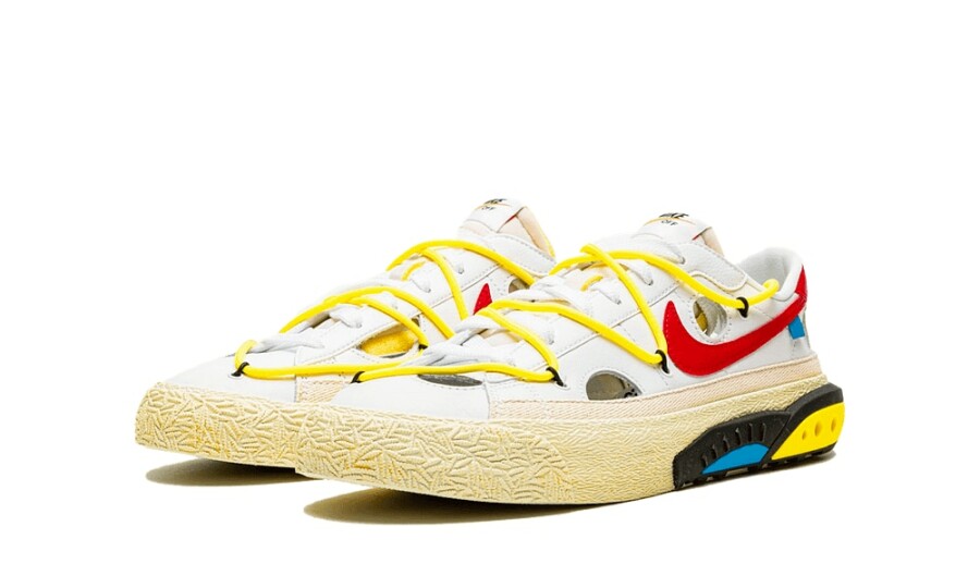 Nike Blazer Low 77 Off-White University Red 2
