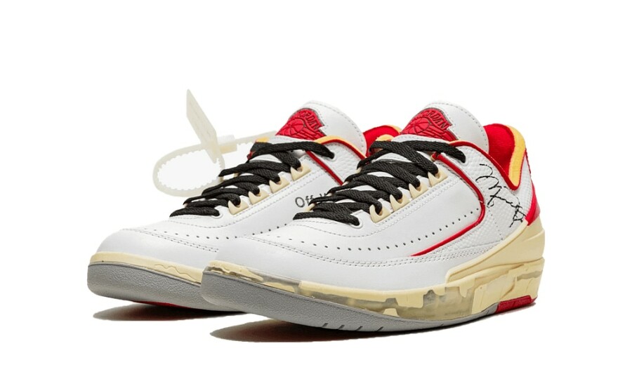 Jordan 2 Low Off-White "White Red" 2