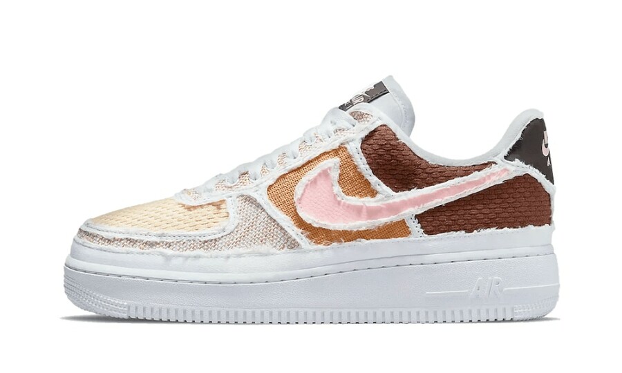 Nike Air Force 1 Low Reveal Fauna Brown Vanilla (Women's) 2