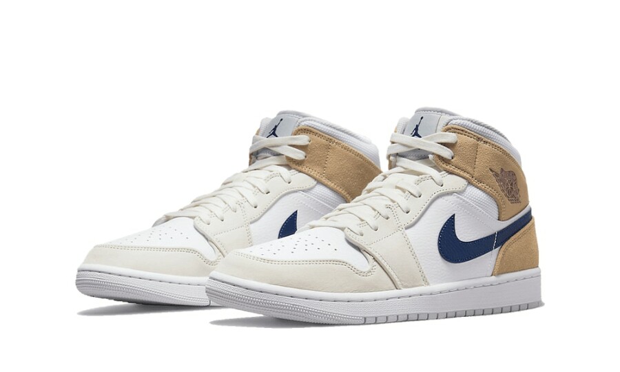 Jordan 1 Mid "Tan Suede" 2