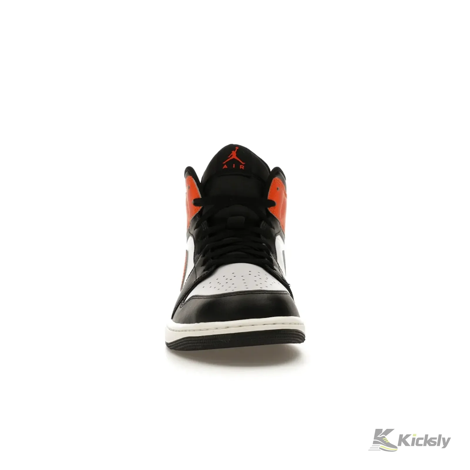 Jordan 1 Mid Black Toe Starfish 2