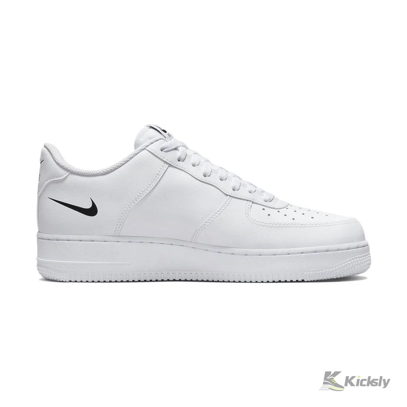 Nike Air Force 1 Low '07 Quadruple Swoosh White Navy Crimson 2