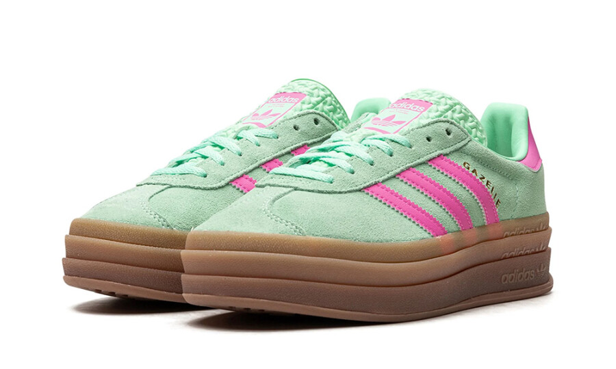 Adidas Gazelle Bold "Pulse Mint Pink" 2