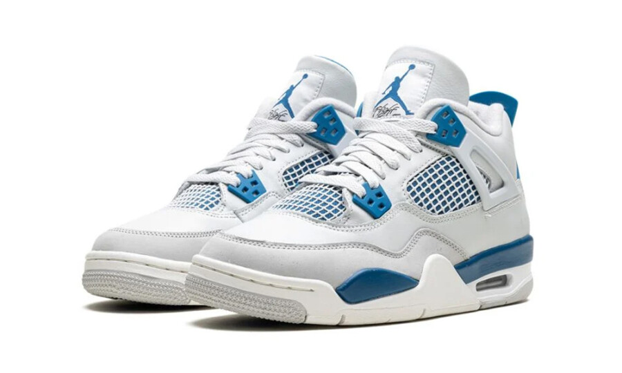 Jordan 4 "Military Blue" (GS) 2
