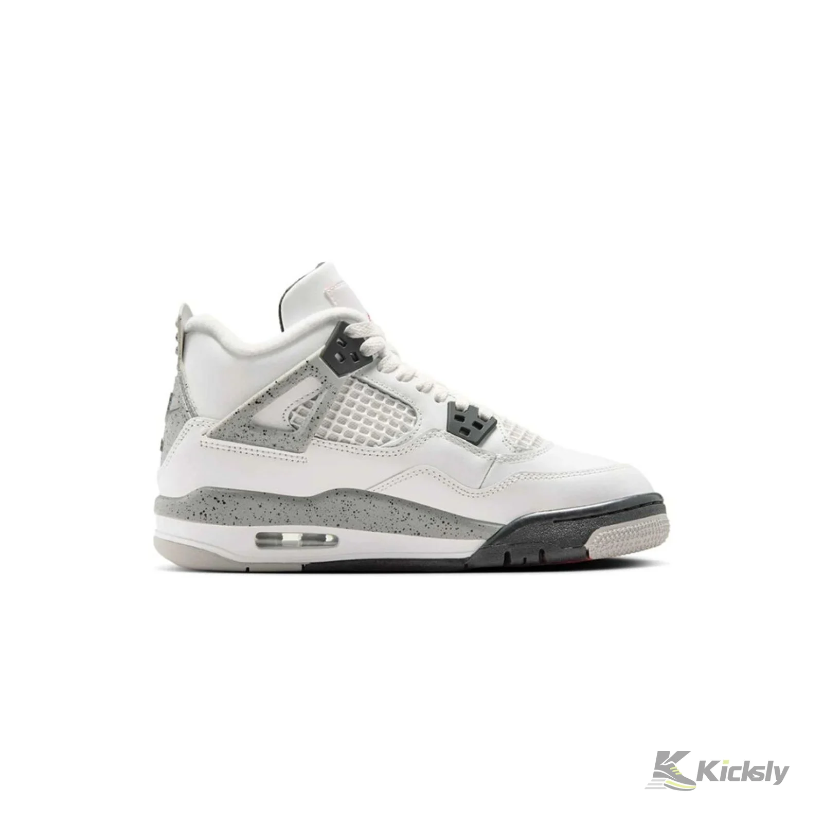 Jordan 4 Retro "White Cement (2025)" (GS) 2