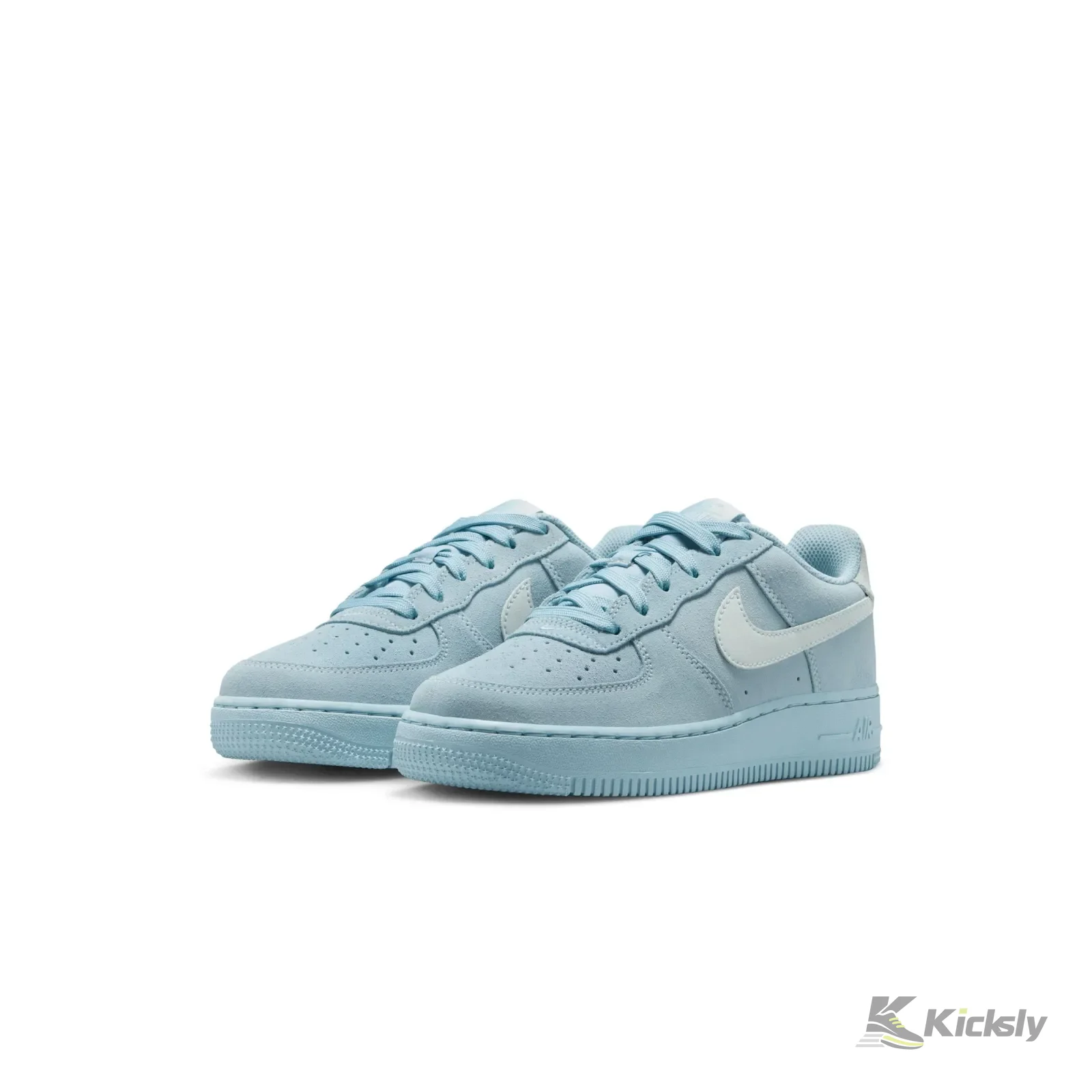 Nike Air Force 1 Low LV8 Light Armory Blue Platinum (GS) 2
