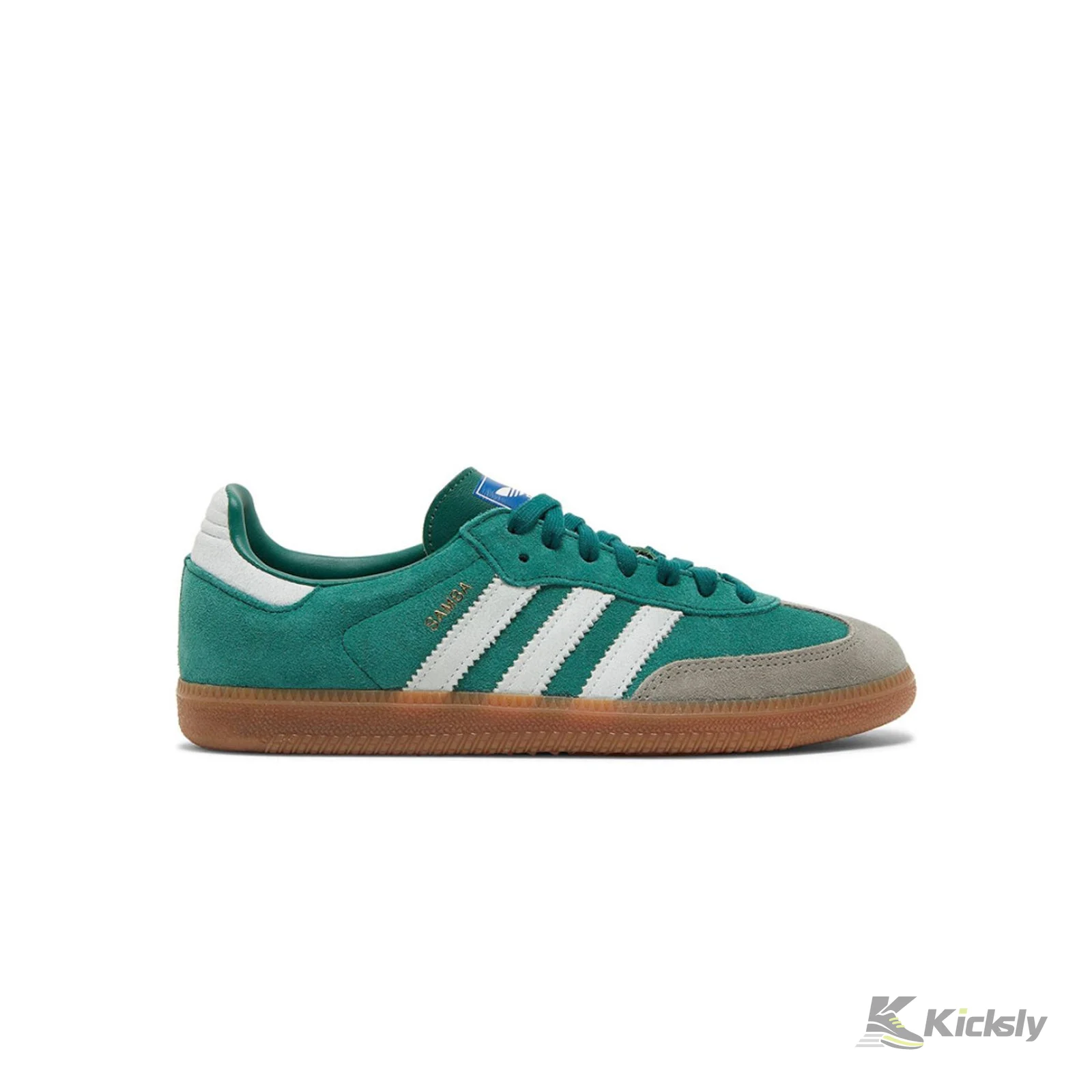 Adidas Samba OG "Collegiate Green Gum Grey Toe" 2