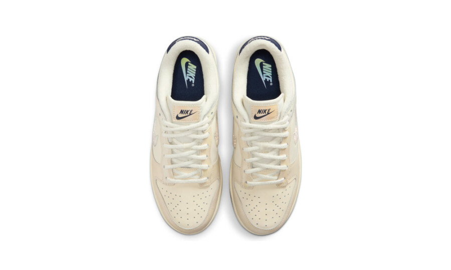 Nike Dunk Low Metallic Jewel Swoosh Sail (Women's) 2