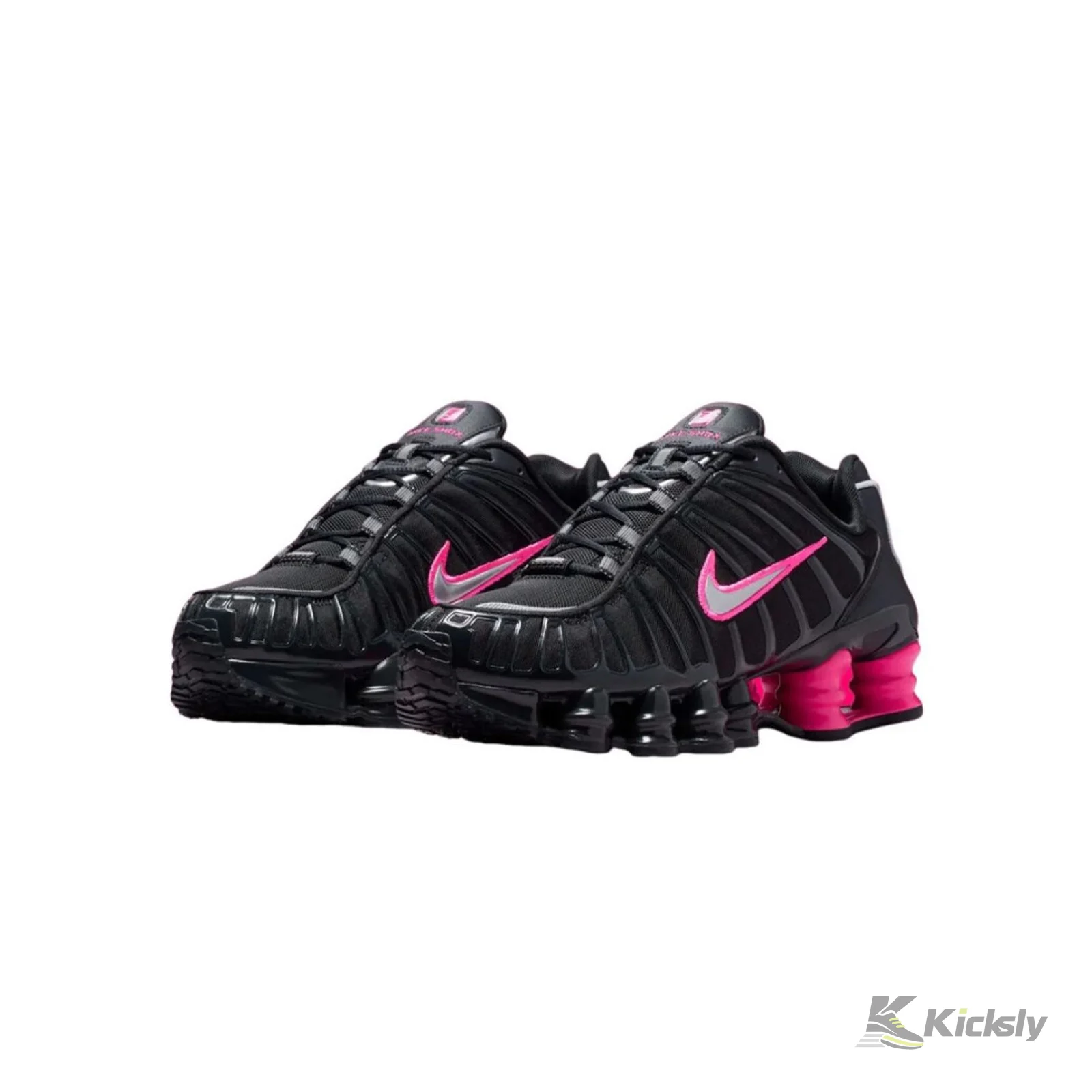 Nike Shox TL "Off Noir Hyper Pink Silver" 2