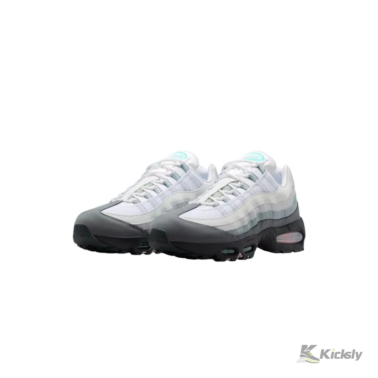 Nike Air Max 95 Big Bubble White Hyper Turquoise Pink Foam 2