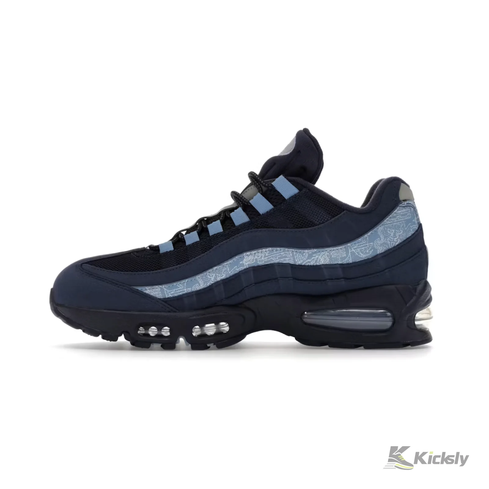 Nike Air Max 95 SE Big Bubble Obsidian Work Blue 2
