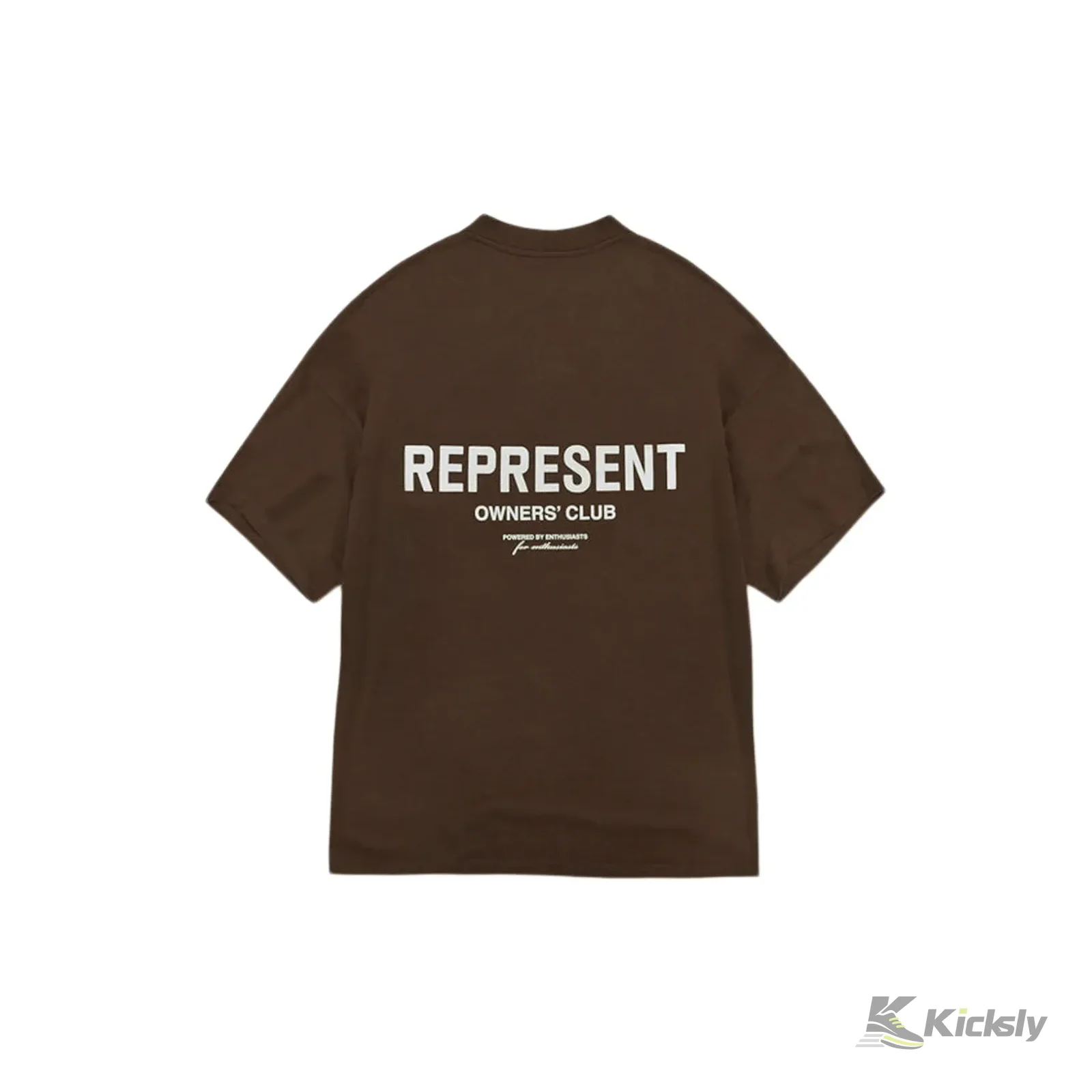 Represent Owner's Club T-Shirt Brown/White 2