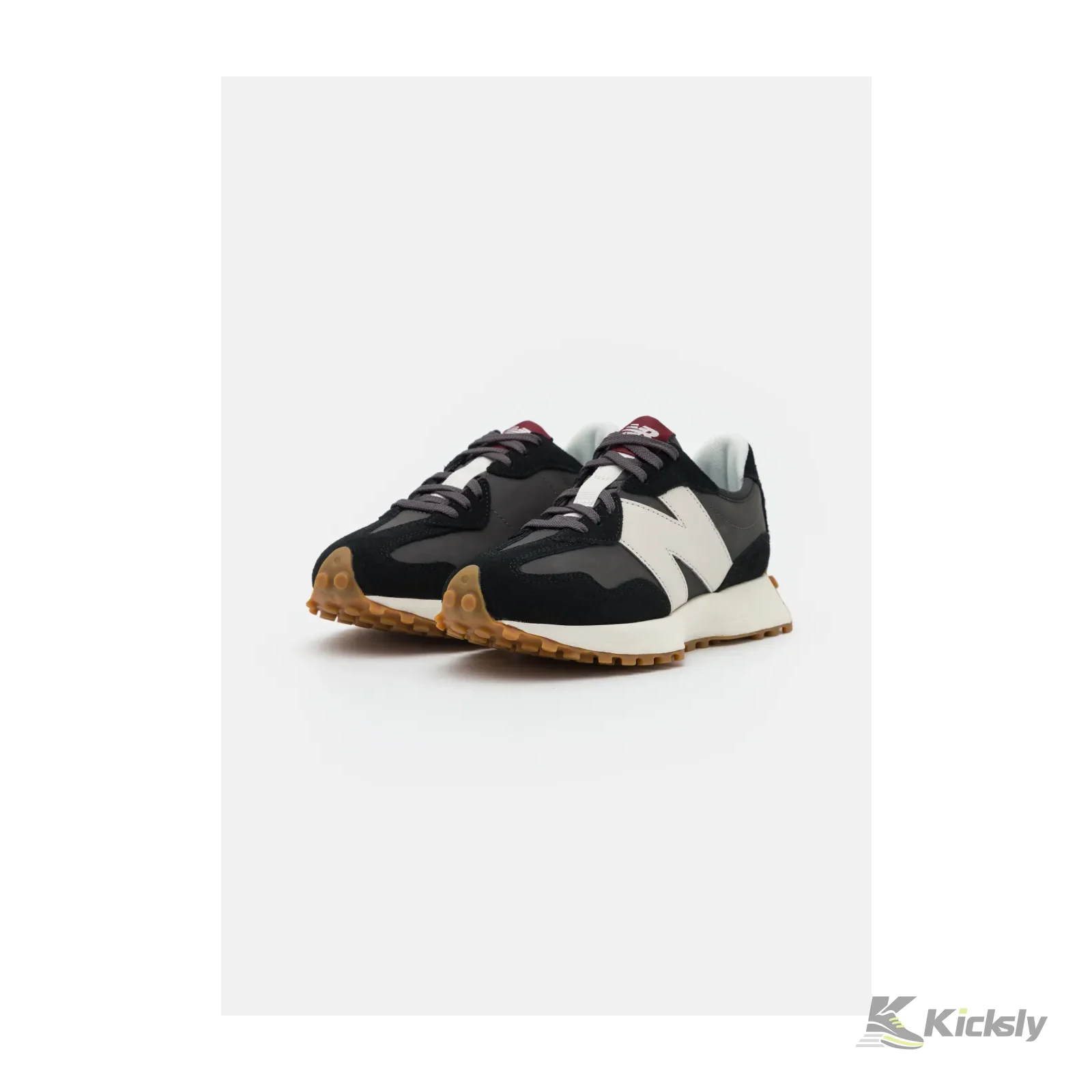 New Balance 327 Black White Gum ASOS Exclusive (W) 2