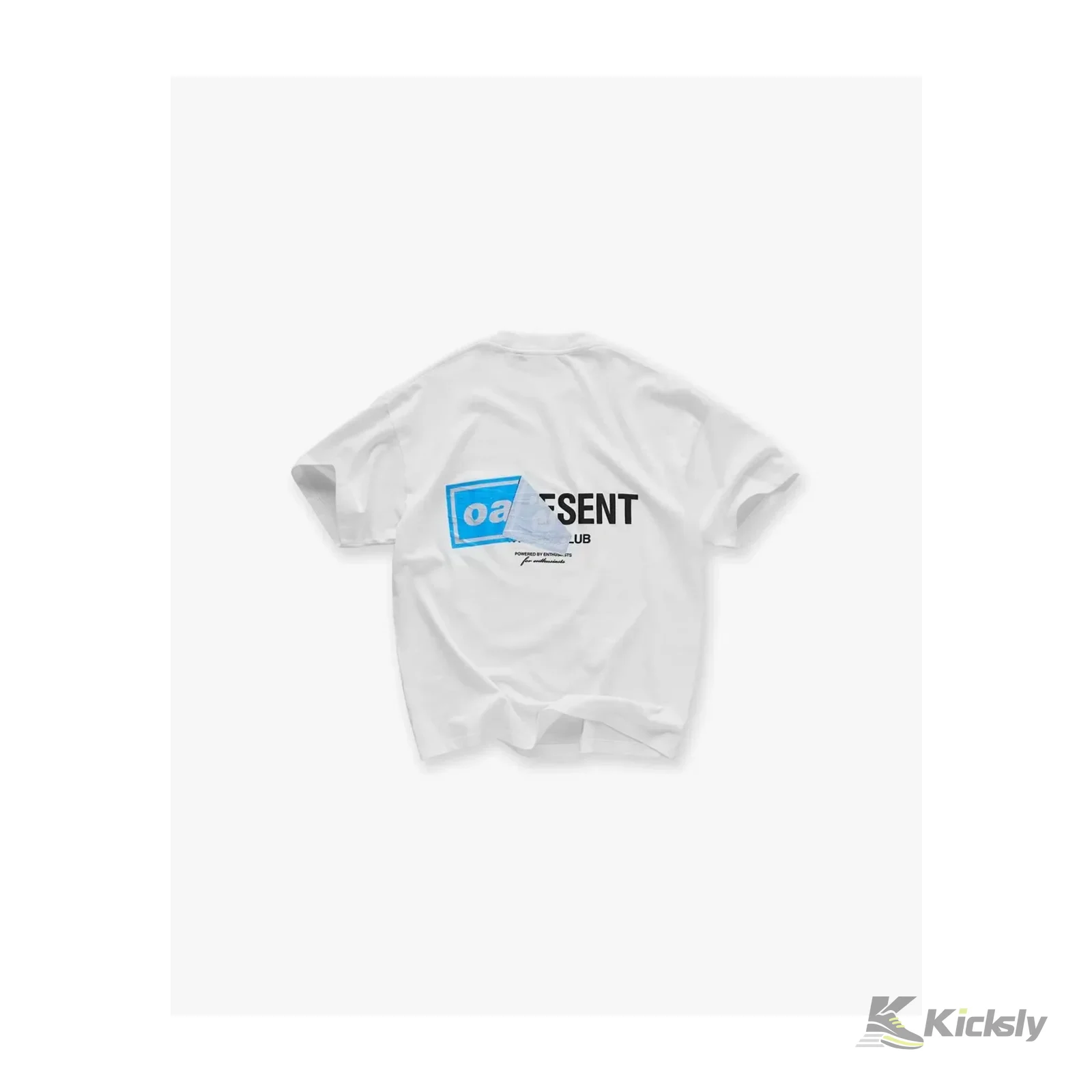 Represent X Oasis Owners Club T-Shirt Flat White 2
