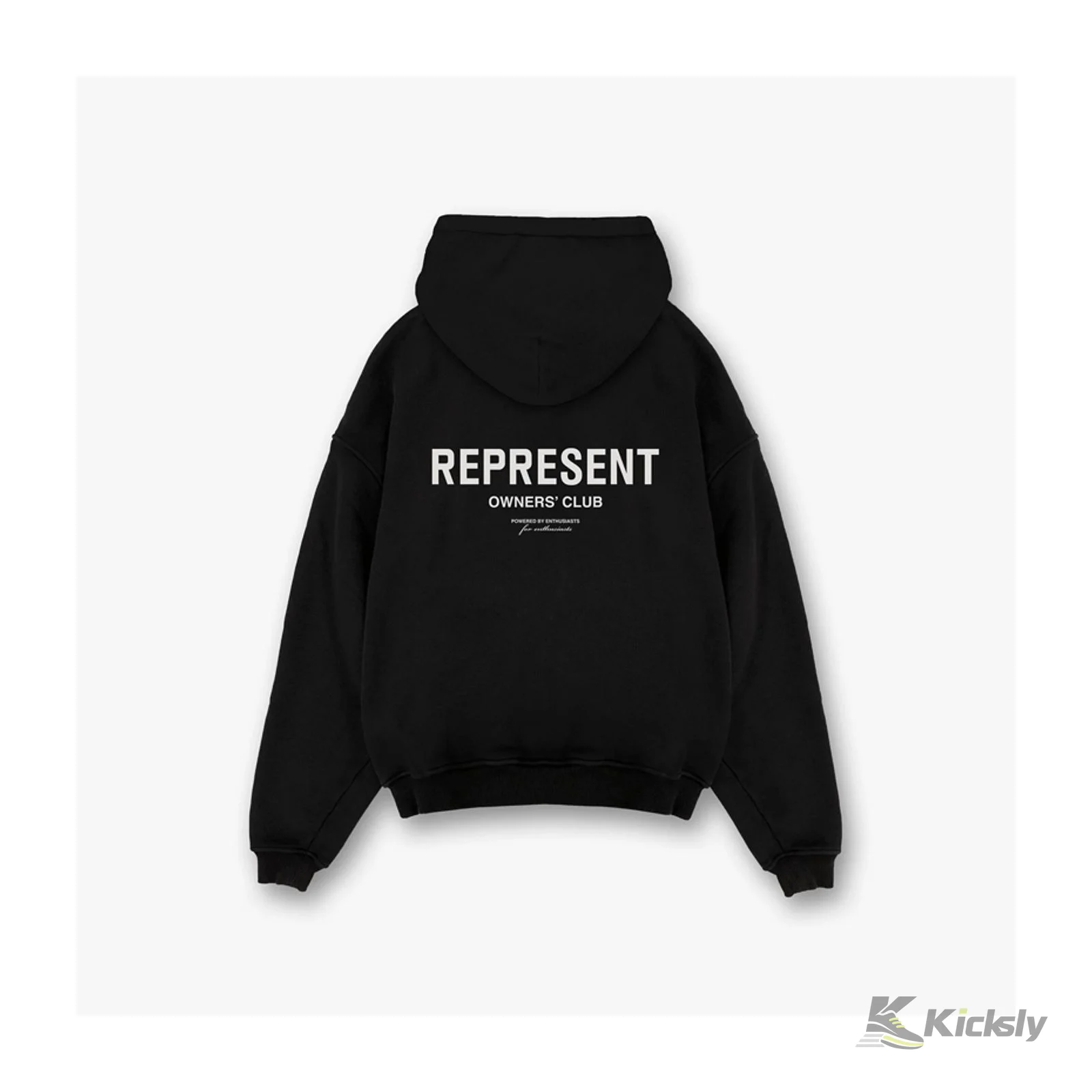 Represent Owners Club Stamp Hoodie Black 2