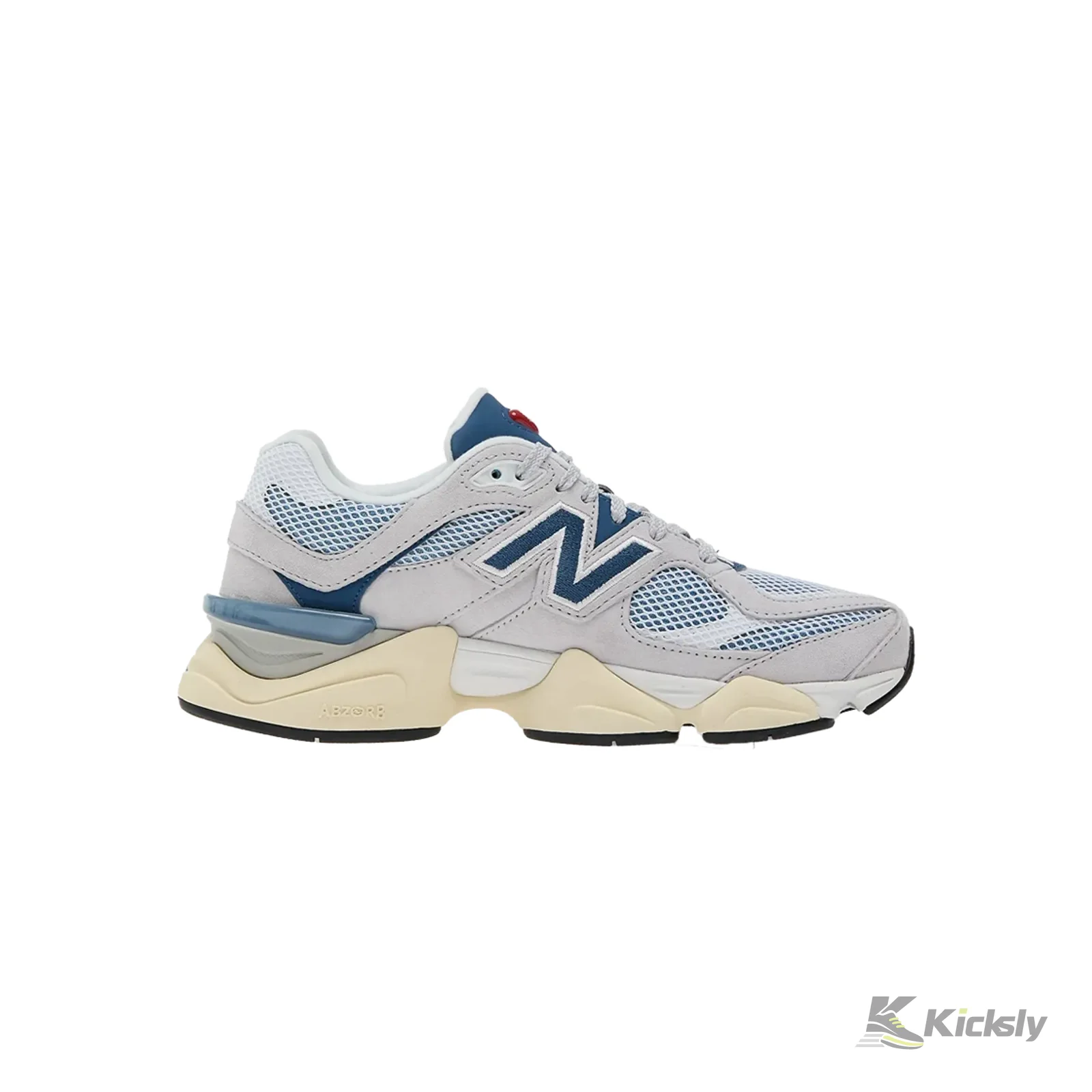 New Balance 9060 Pearl Grey Dark Shoreline Blue 2