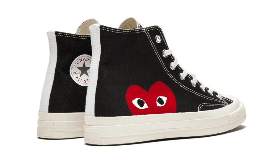 Converse Chuck Taylor All Star 70 Hi Comme des Garcons PLAY Black 3