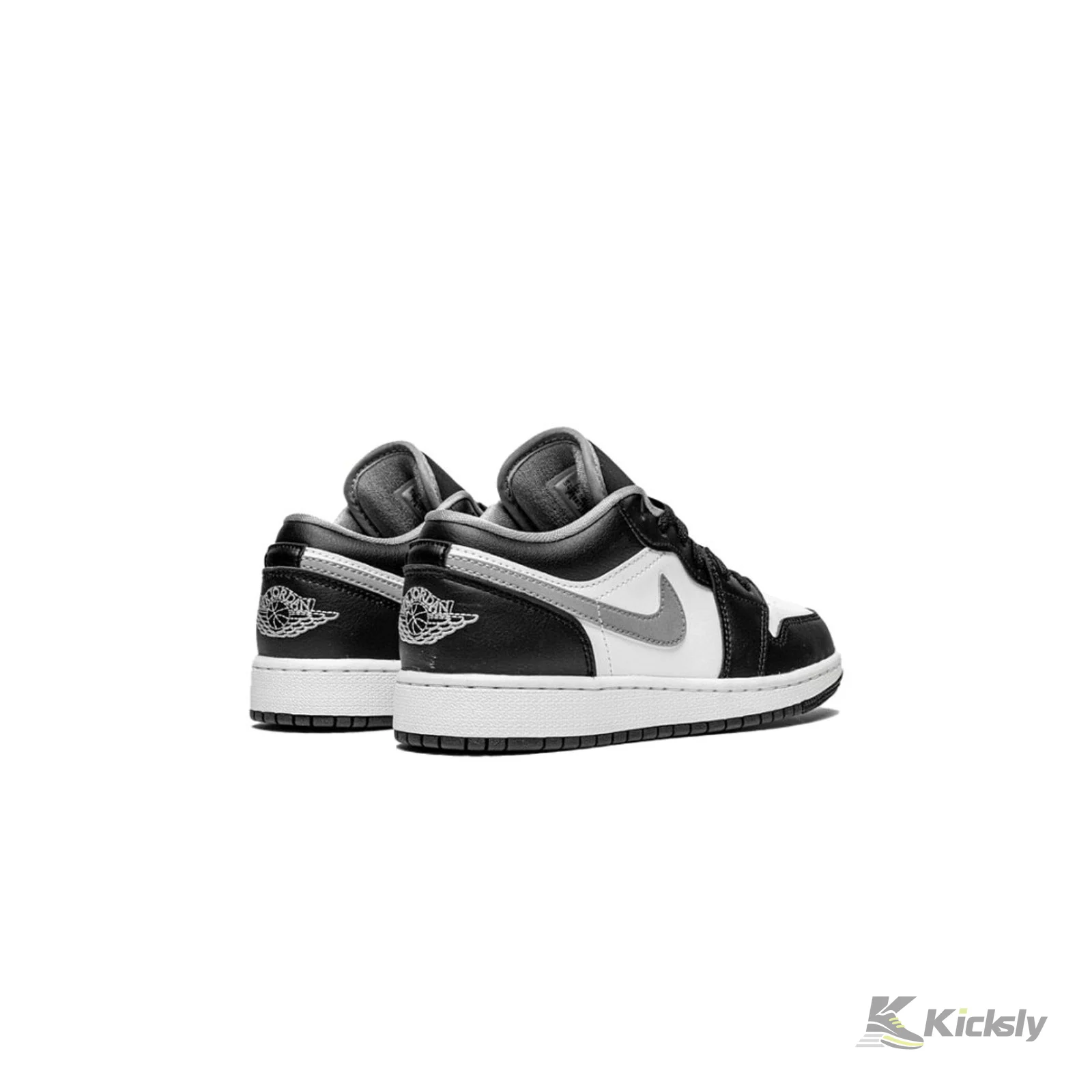 Air Jordan 1 Low Black White Grey (GS) 3