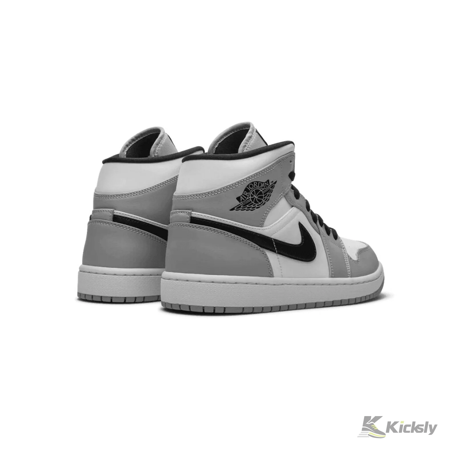Jordan 1 Mid "Light Smoke Grey" 3
