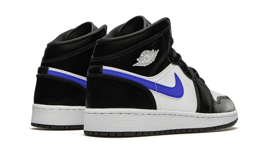Jordan 1 Mid "Black Racer Blue White" (GS) 3
