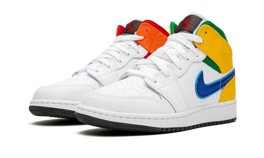 Jordan 1 Mid Alternate Multi-Color (GS) 3