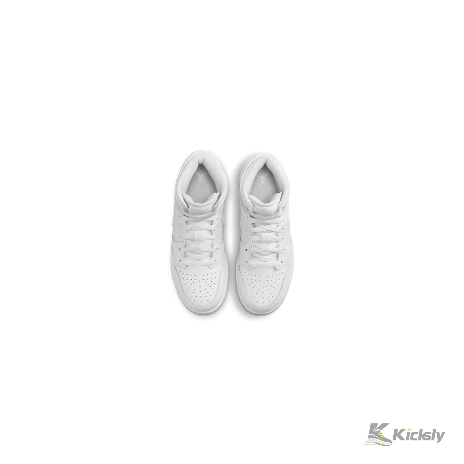 Jordan 1 Mid Triple White (2023) (GS) 3