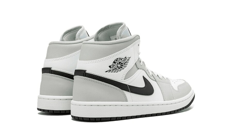 Jordan 1 Mid "Light Smoke Grey" 3