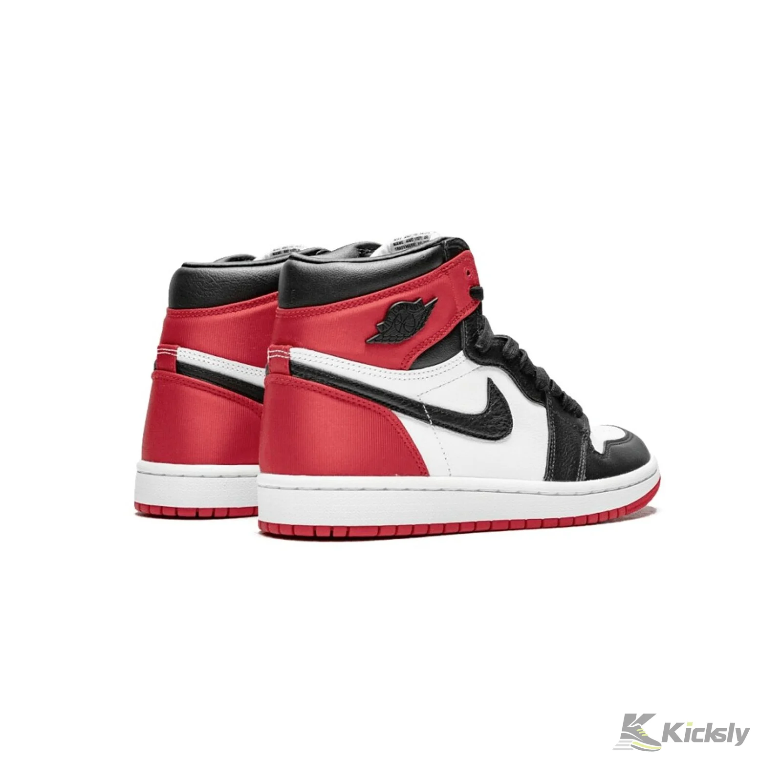 Jordan 1 Retro High "Satin Black Toe" 3