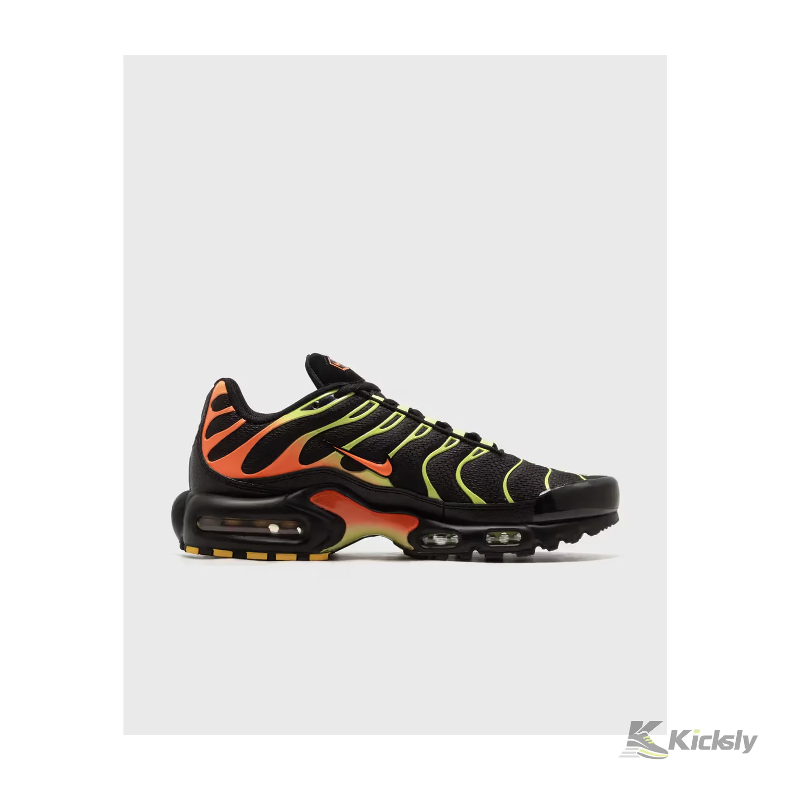 Nike Air Max Plus Black Hyper Crimson Limelight (GS) 3
