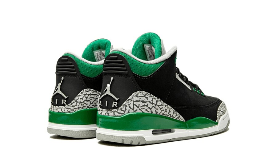 Jordan 3 "Pine Green Cement Grey" 3