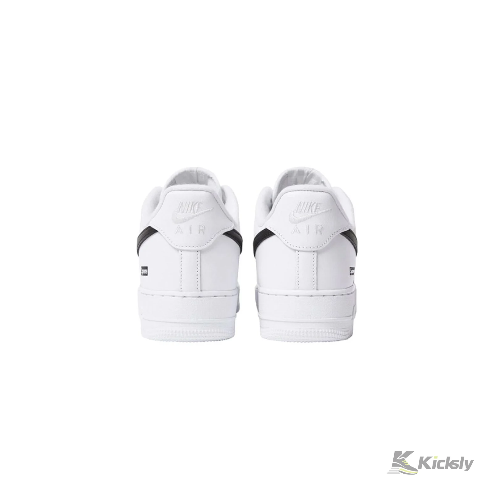 Nike Air Force 1 Low "Supreme White Black" 3