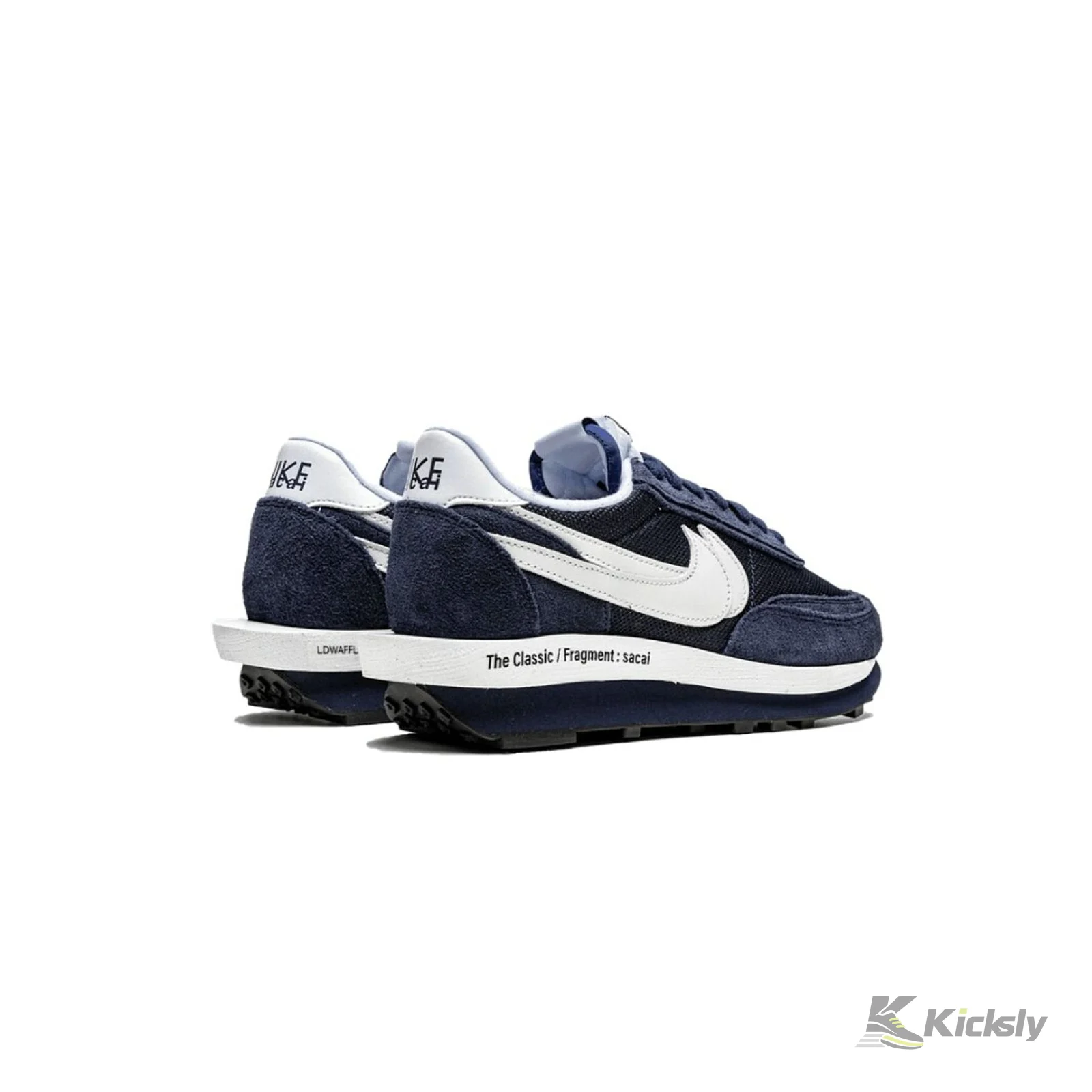 Nike LD Waffle SF sacai Fragment Blue Void 3
