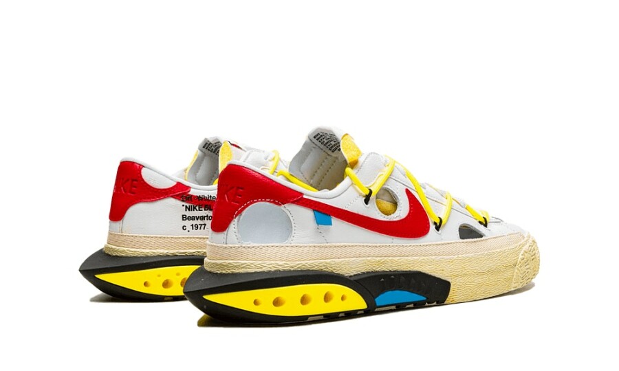 Nike Blazer Low 77 Off-White University Red 3