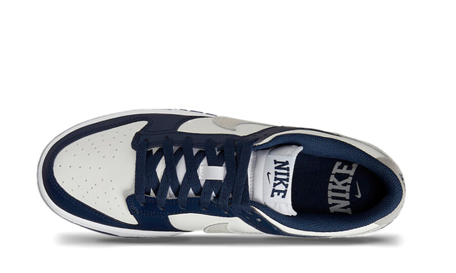 Nike Dunk Low "Summit White Midnight Navy" 3