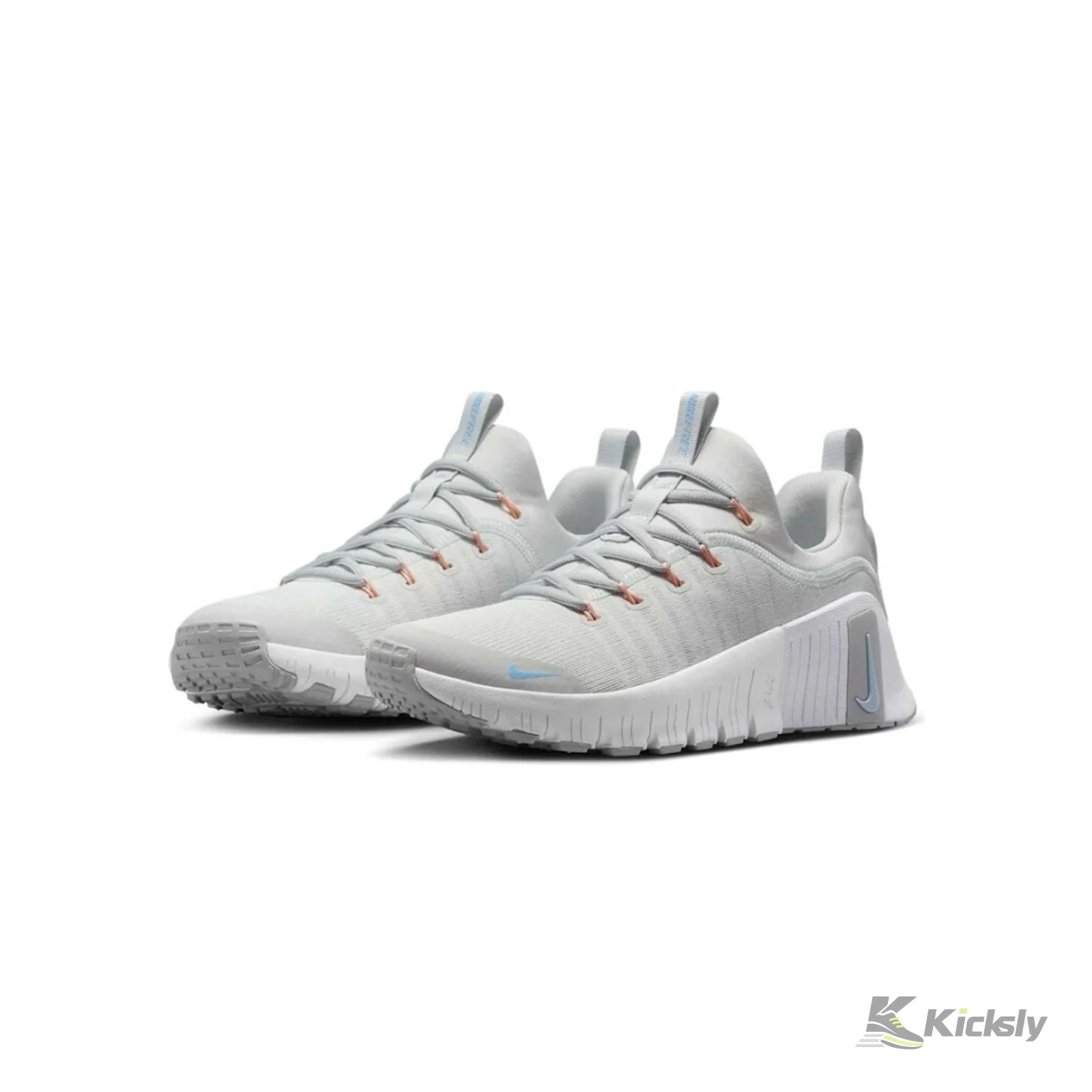 Nike Free Metcon 6 Photon Dust Light Smoke Grey Summit White Metallic Silver (W) 3