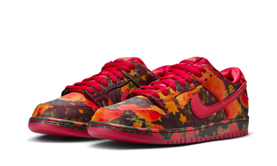 Nike Dunk Low SB "The Wizard of Oz Poppy Field" 3