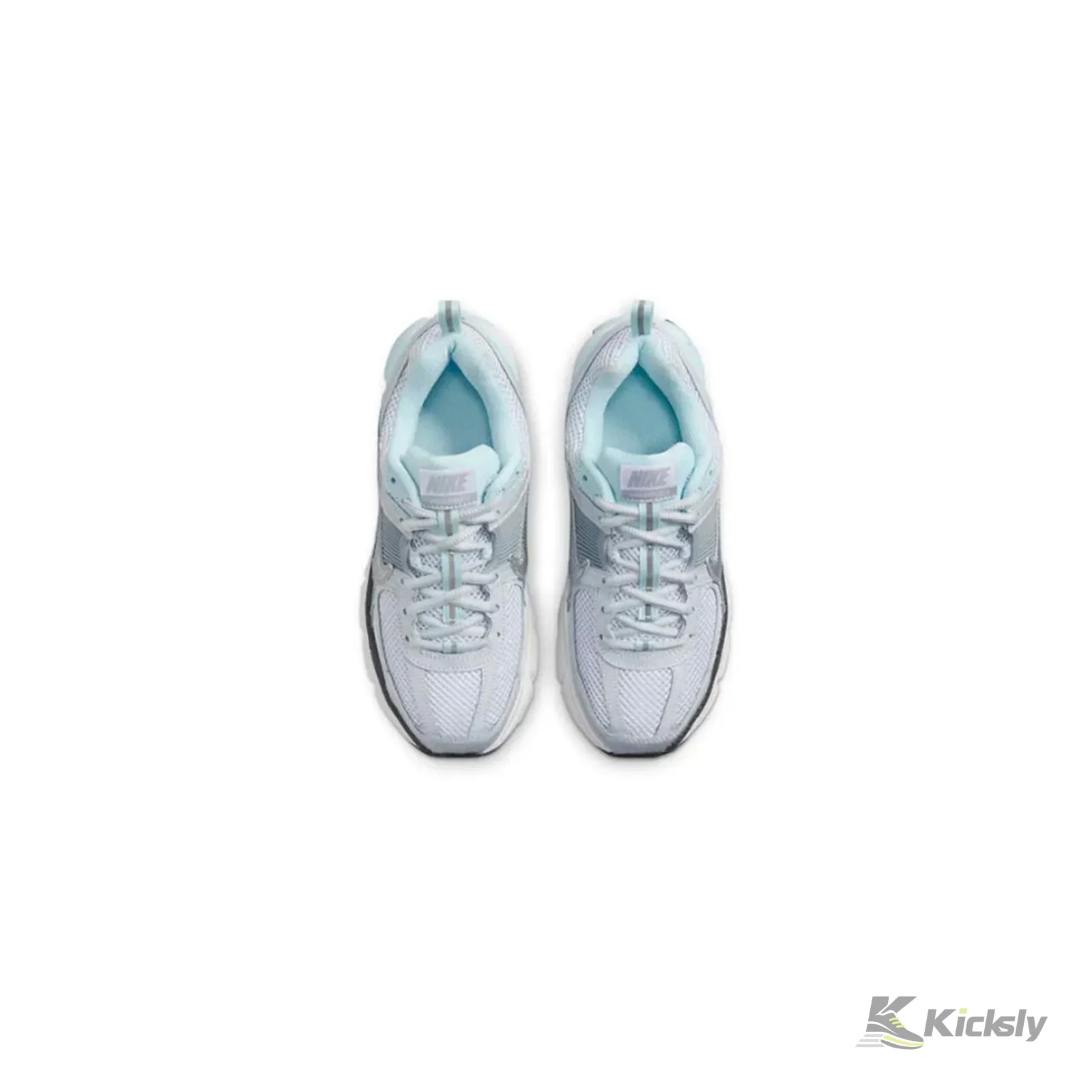 Nike Vomero 5 Pure Platinum Glacier Blue Wolf Grey Metallic Silver (GS) 3