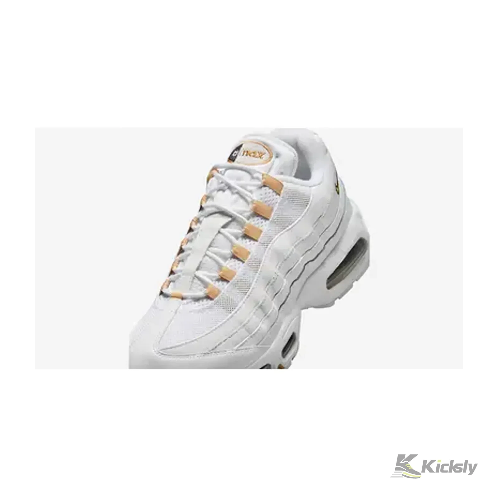 Nike Air Max 95 OG Big Bubble White Team Gold 3