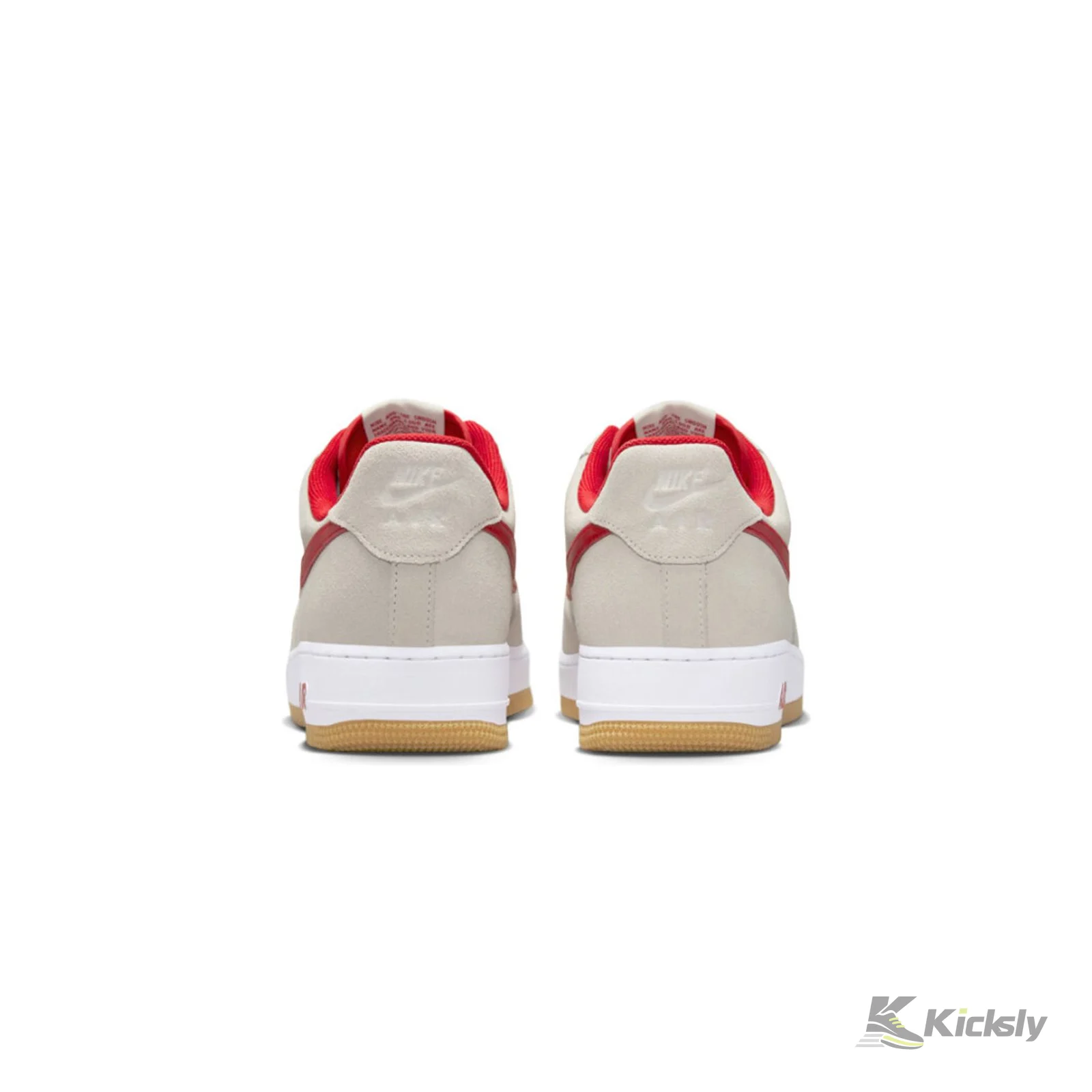Nike Air Force 1 Low '07 LV8 Summit White Varsity Red Gum 3