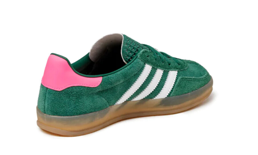 adidas Gazelle Indoor "Collegiate Green Lucid Pink" 3
