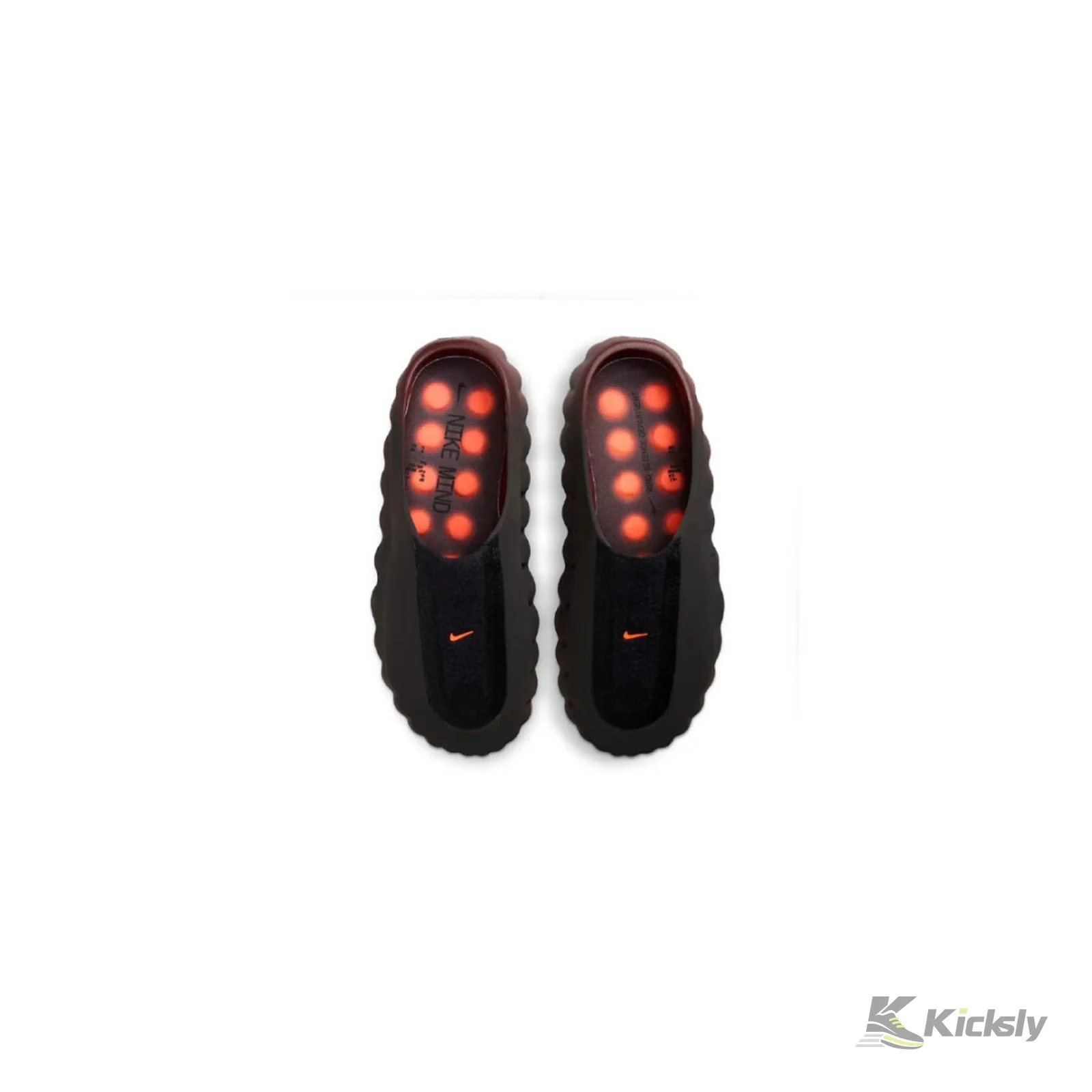 Nike Mind 001 Flyknit Slide Bronze Eclipse Total Orange 3