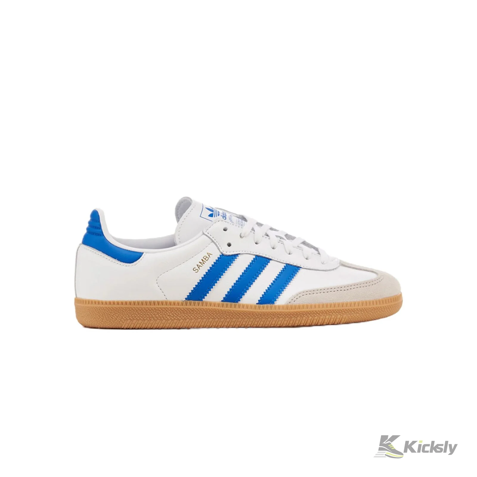 adidas Samba OG White Blue (GS) 3