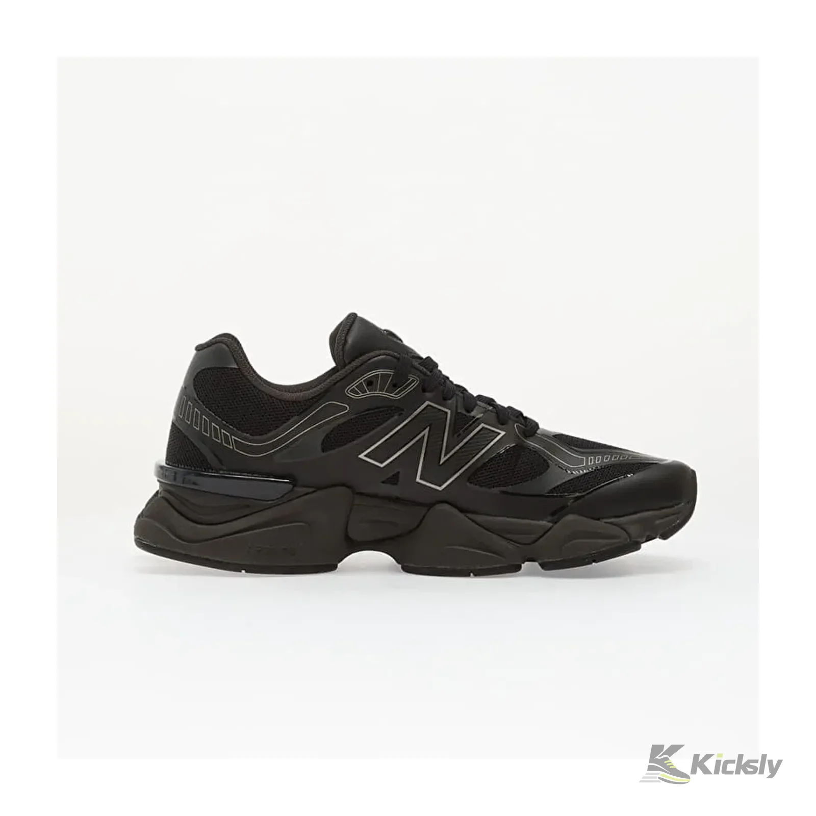 New Balance 9060 Patent Black 3