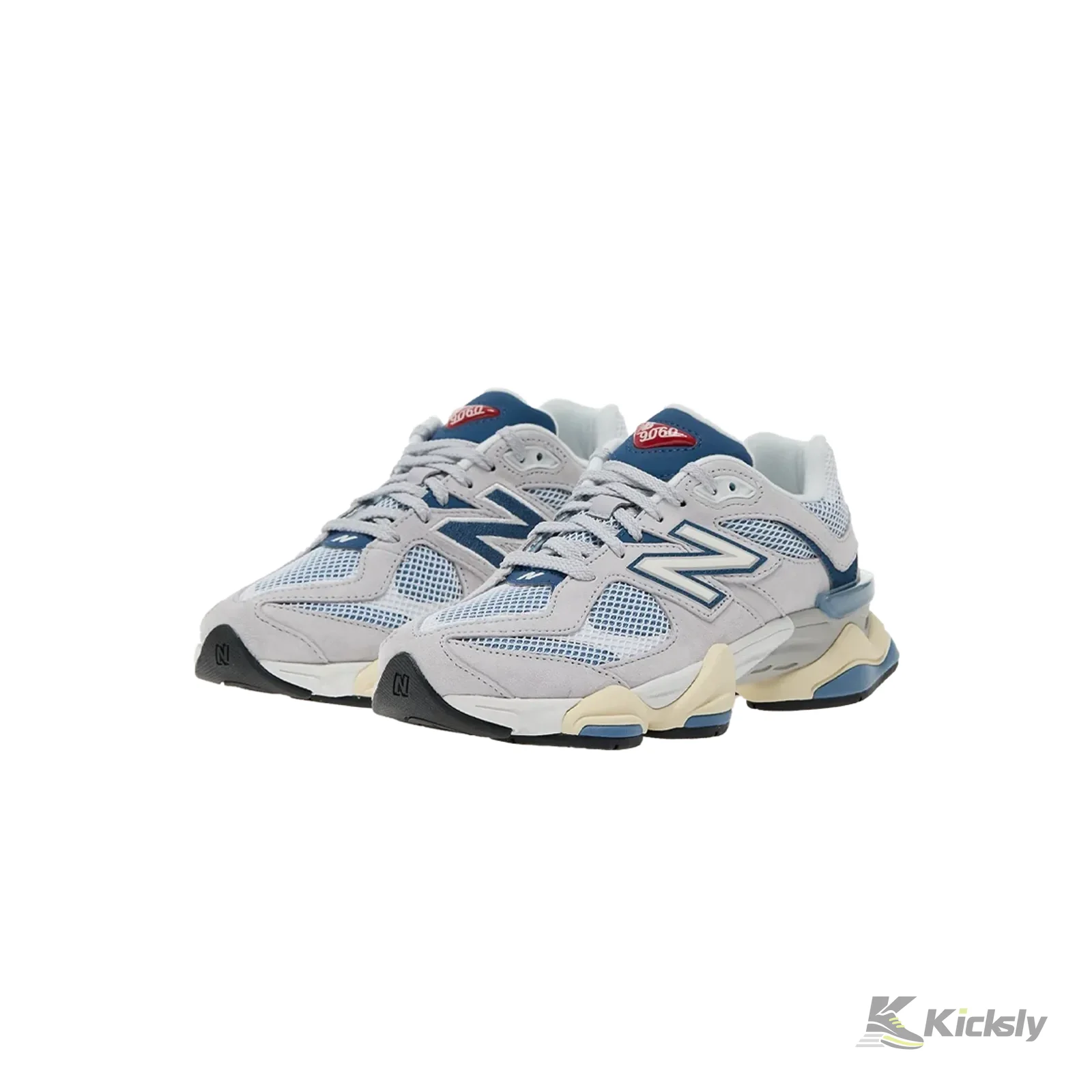 New Balance 9060 Pearl Grey Dark Shoreline Blue 3