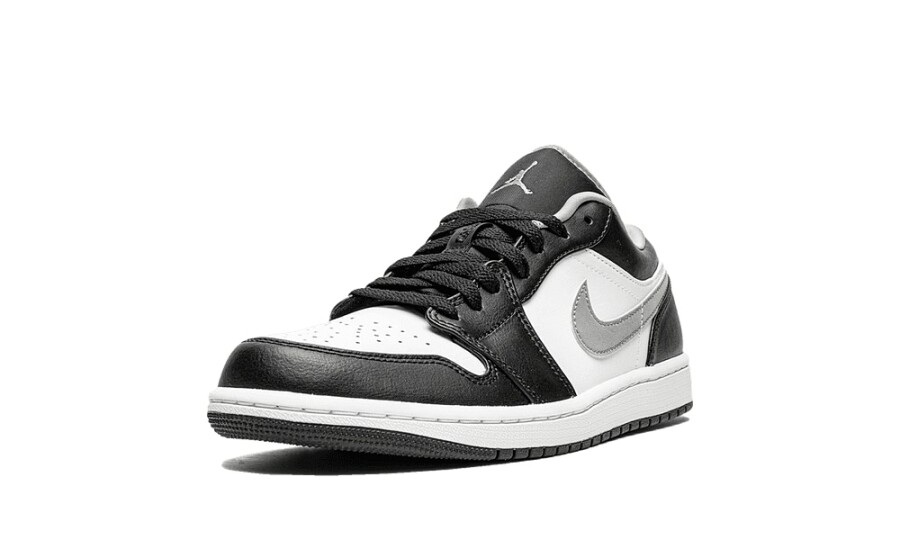 Jordan 1 Low Black White Grey 4