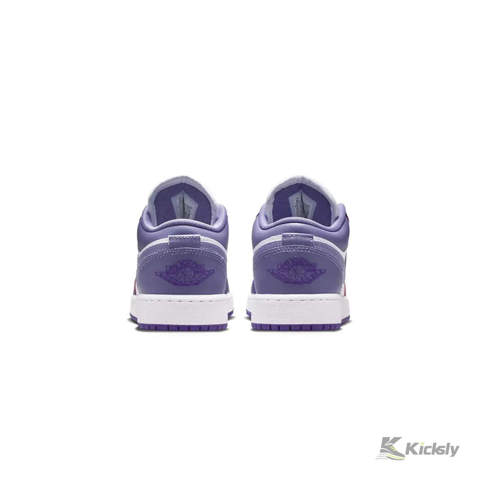 Jordan 1 Low "Court Purple White Dusty Amethyst" (GS) 4