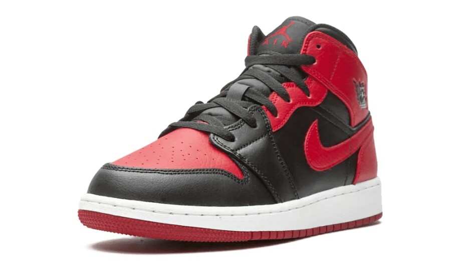 Jordan 1 Mid "Banned" (GS) 4
