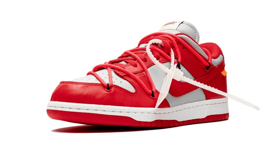 Nike Dunk Low "Off-White University Red" 4