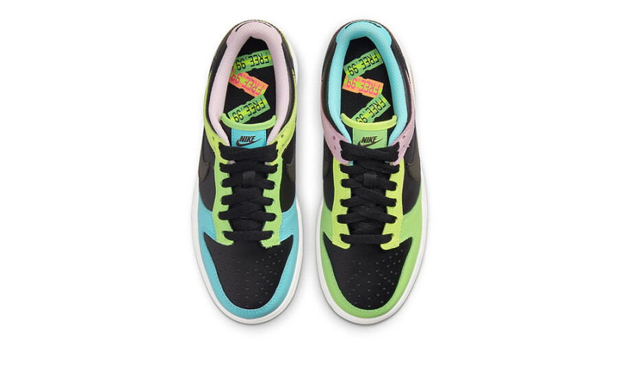 Nike Dunk Low Free 99 Black (GS) 4