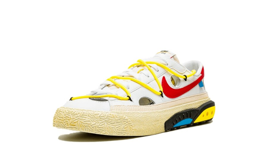 Nike Blazer Low 77 Off-White University Red 4